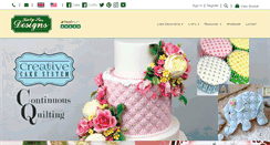 Desktop Screenshot of katysuedesigns.com